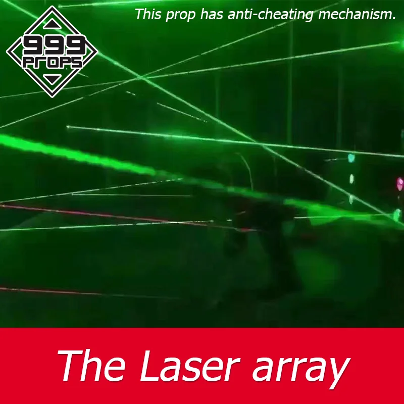 Green laser maze for escape room game laser array accross laser  room escape laser devices 999PROPS