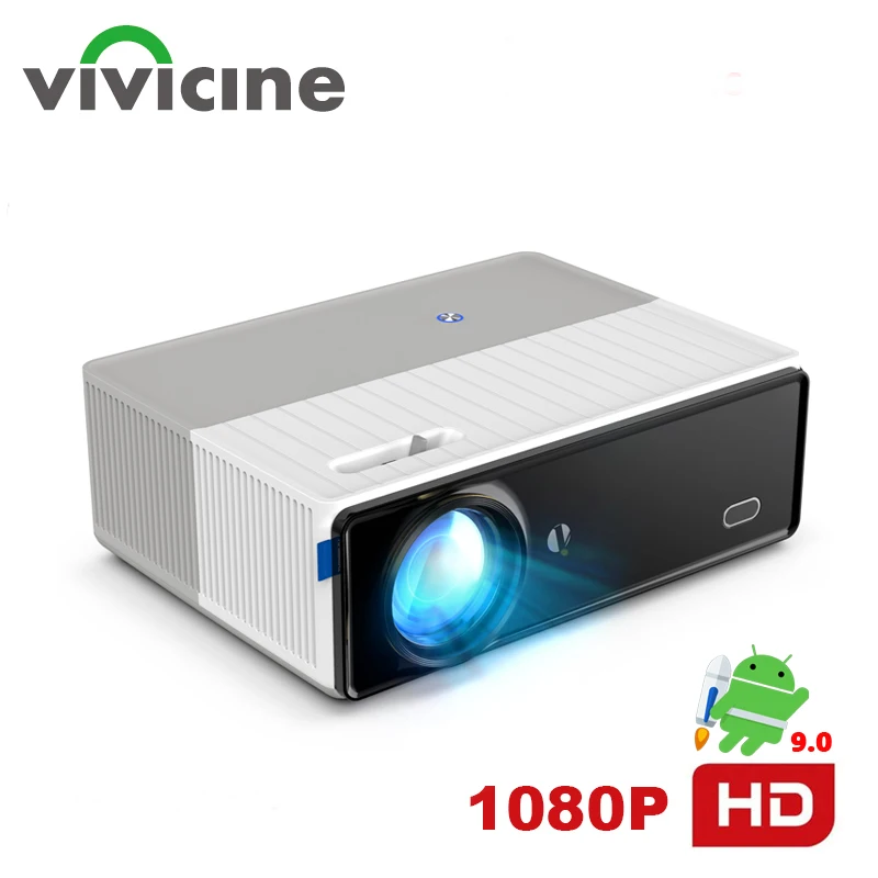 

Vivicine Portable Android 9.0 1080p Full HD Home Theater Projector,1920x1080pixels Multimedia Overhead WIFI Proyector Beamer