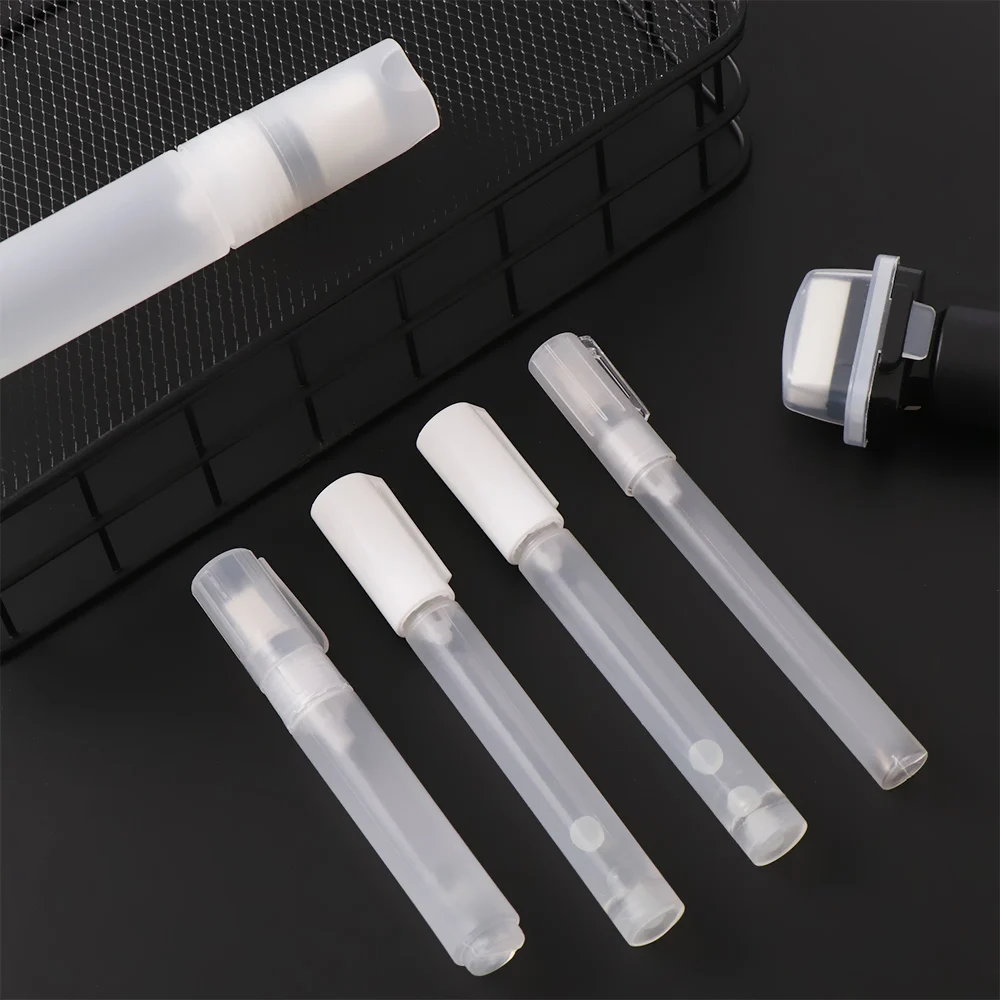 1Pcs Plastic Empty Pen Rod 3mm 5mm 6.5mm 8mm 10mm Barrels Tube For Graffiti Pen Liquid Chalk Markers Paint Pen Accessories