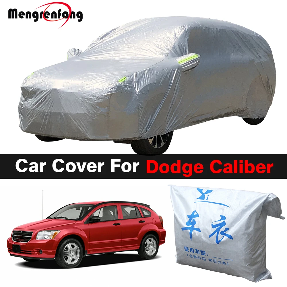 

Outdoor Car Cover For Dodge Caliber 2007-2012 Sun Shade Anti-UV Snow Rain Ice Protection Cover Dust Proof