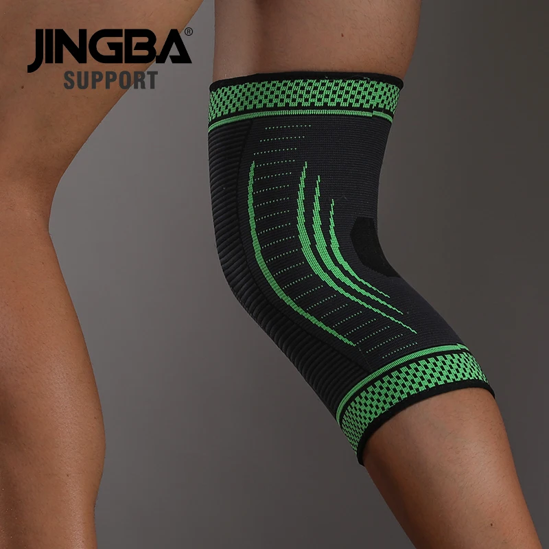 JINGBA SUPPORT knee brace support protector Safety Bandag knee protector 2020 New Outdoor Sports Volleyball Basketball knee pads