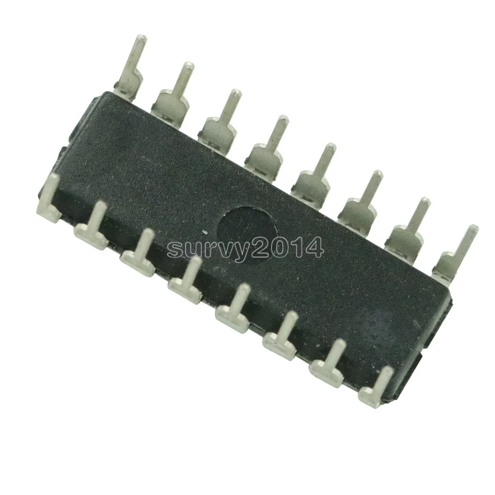 5ชิ้น/ล็อต CD4017 CD4017B CD4017BE 4017 DECADE COUNTER DIVIDER IC ใหม่