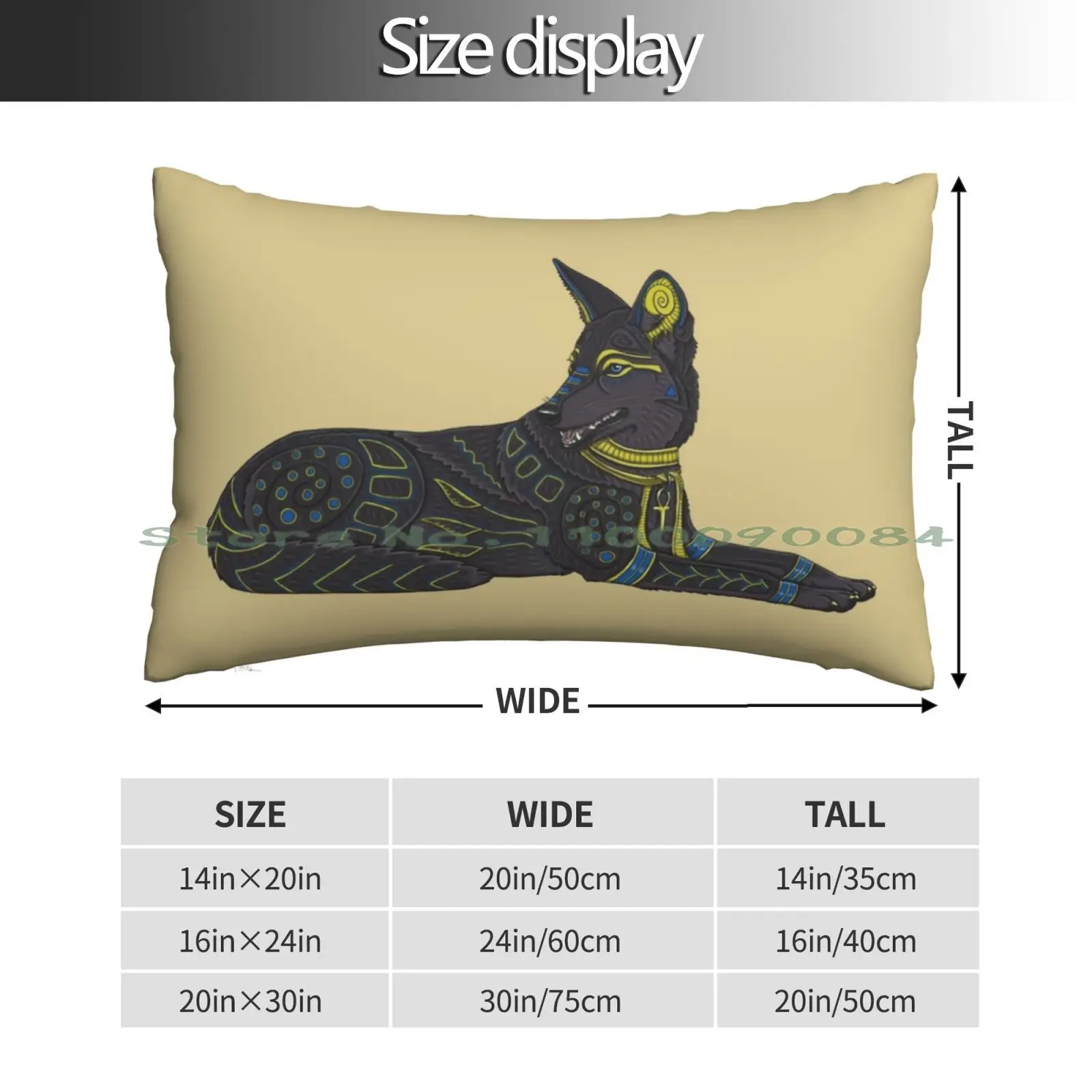 Anubis Pillow Case 20x30 50*75 Sofa Bedroom Keep Token Logo Crypto Keep Altcoin Cryptocurrency Incentivized Off Chain