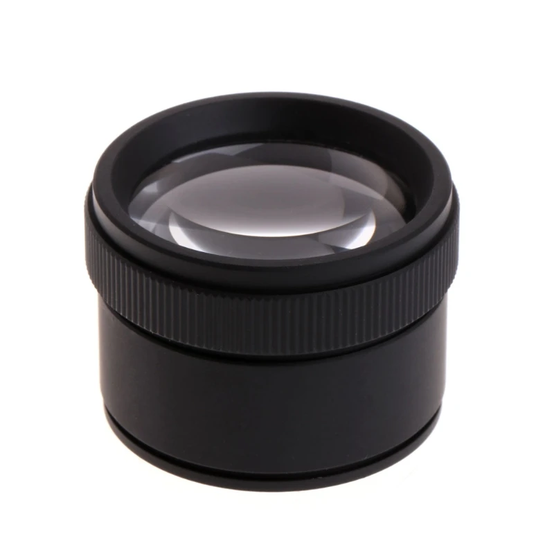 30X Portable Optics Loupe Magnifier Magnifying Glass Lens For Jeweler Stamps Magnifier