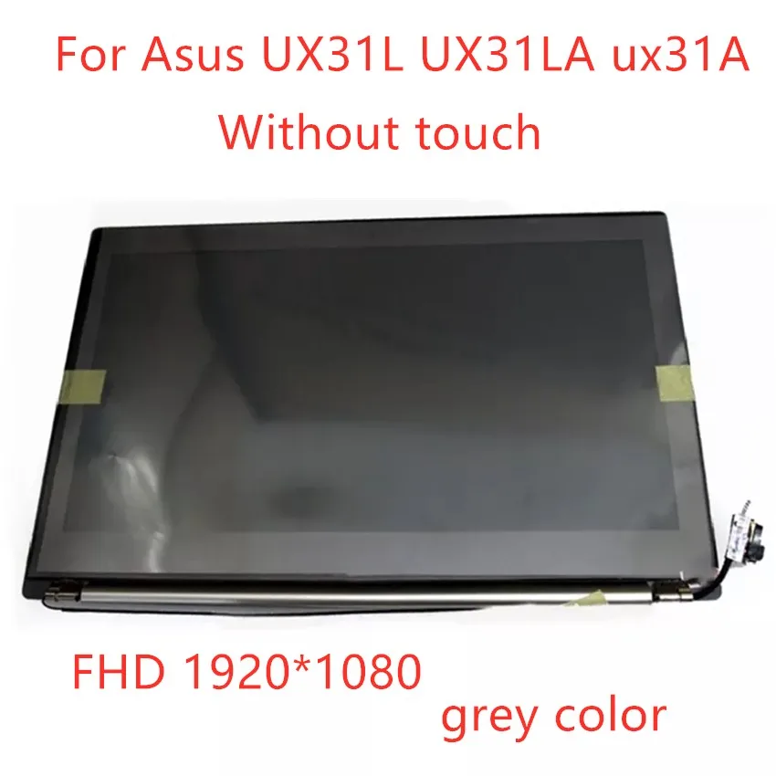 

13.3"LCD Display Screen Assembly Upper Half Set For Asus UX31L UX31LA ux31a UX31A-DH51 Without touch Laptop LCD screen assembly