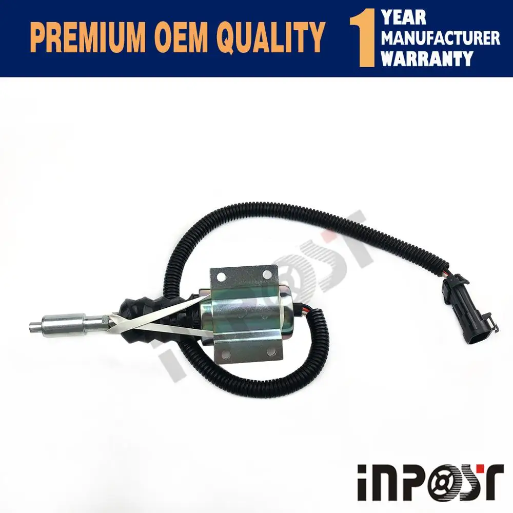 1813868C1 12V Fuel Injection Solenoid International DT360 DT466  For Navistar