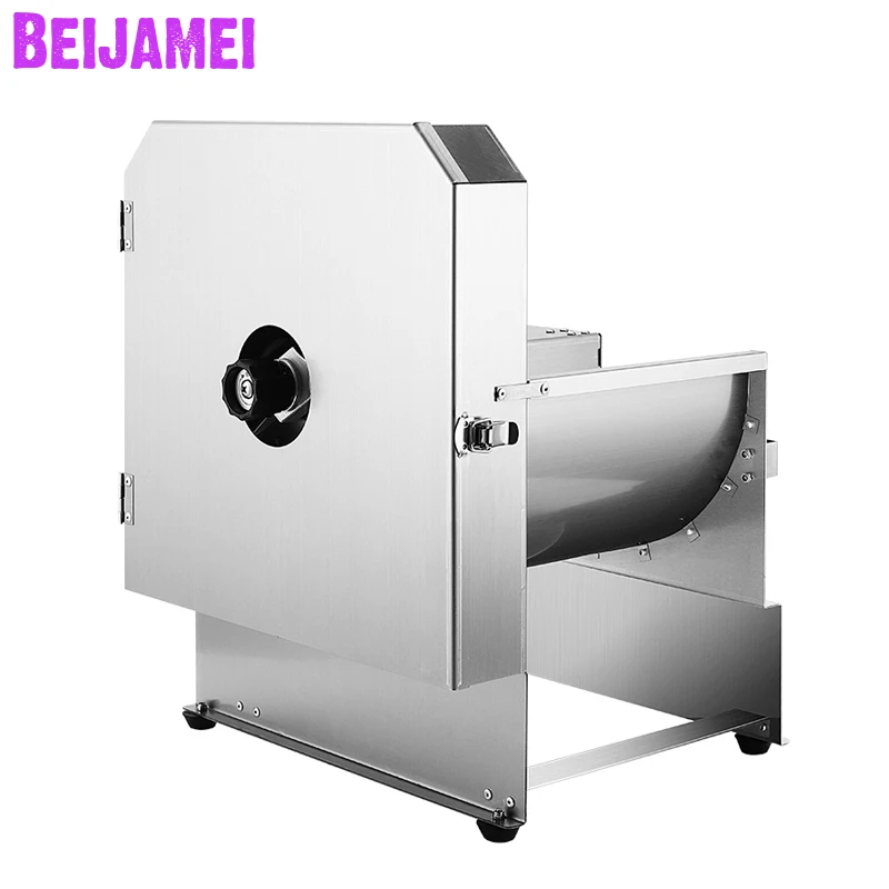 BEIJAMEI ผักผลไม้หั่นไฟฟ้าเครื่องตัดมะนาวอัตโนมัติมันฝรั่งแครอทตัดเครื่อง