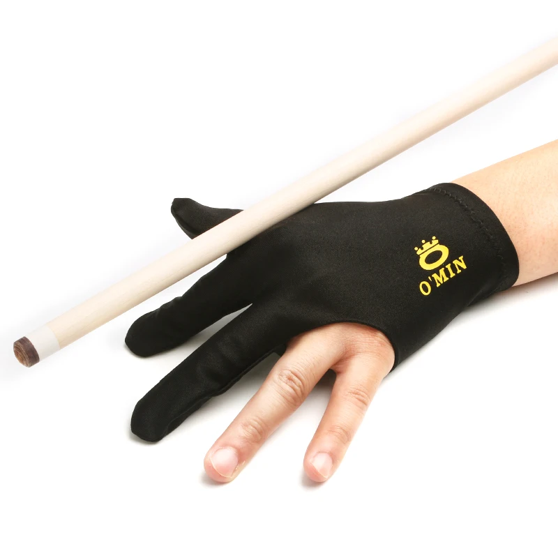 Billiards Accessories Pool Cue Glove Snooker Gloves Billiard House Use Public Glove Wholesale Black Billar Glove Omin Hand Wear