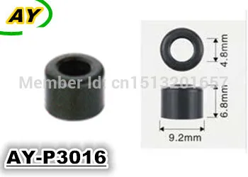 200pieces/set TOP FEED MPI Whole sale fuel injector repair kits  plastic parts pintle cap (AY-P3016,9.2*6.8*4.8mm)