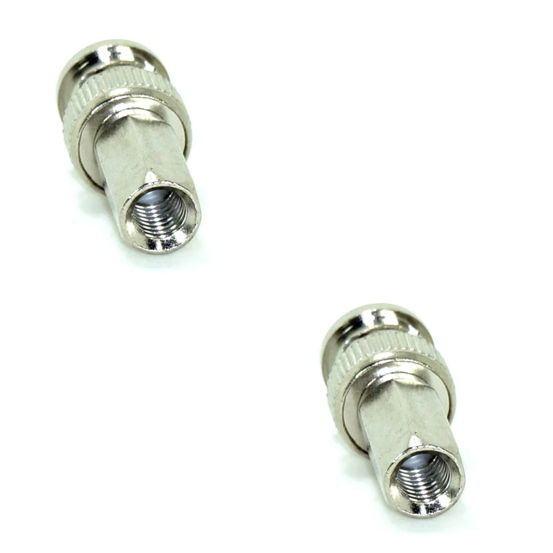 2/5/10PCS BNC Male Twist-on RG59 Connector Security CCTV Accessories Communication Converter Connect An RG-6 Coaxial Cable