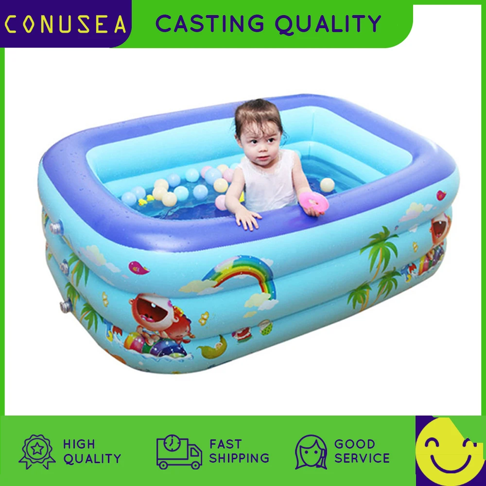 

1.3M Summer Inflatable Swimming Pool Baby Infant Framed Removable Pool Children's Pools Above Ground Alberca Bathtub for Kids