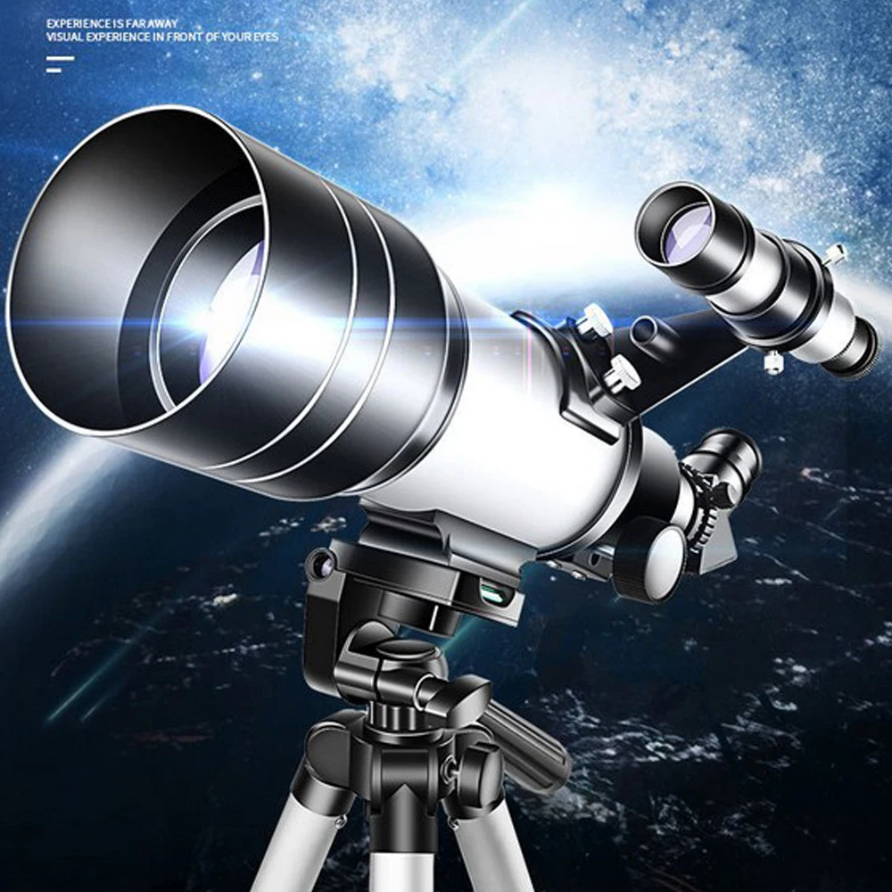 

150X Pro Astronomical Telescope Refractor With Tripod Zoom HD Outdoor Monocular Moon