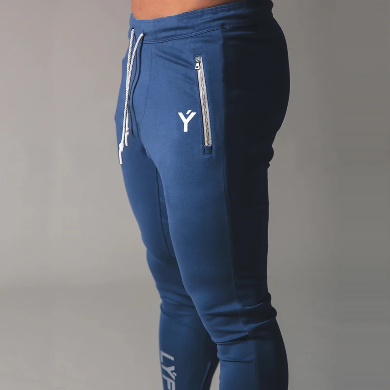 2020 PIPING STRETCH PANTS Mens Sweatpants Running Sports Jogging Pants Men Trouser Tracksuit Gym Fitness Bodybuilding Men Pants