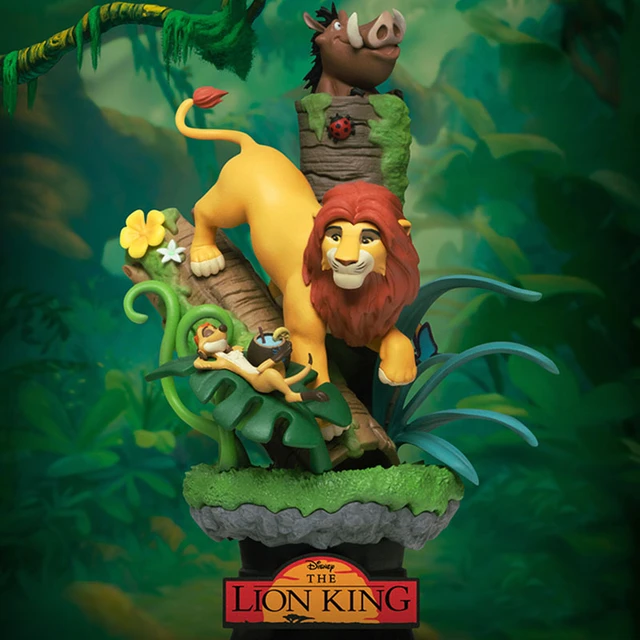 Disney The Lion King Simba Mufasa Scar PUMBAA TIMON Action Figure Model Toys Cartoon Lion King