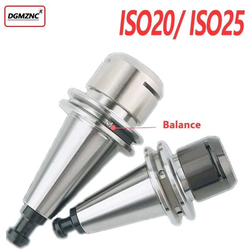 Stainless Steel High Accurany 0.002mm ISO20 ER16 ISO25 ER20MS SK10 ISO10 Collet Chuck Toolholders Engraving Machine CNC Tools