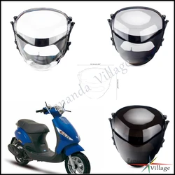 Motorcycle Head Light Glass Cover Headlight Mask For Zip 50 100 125 2T AC 4T Fast Rider 1992-2019 3 Colors Headlamp Protection