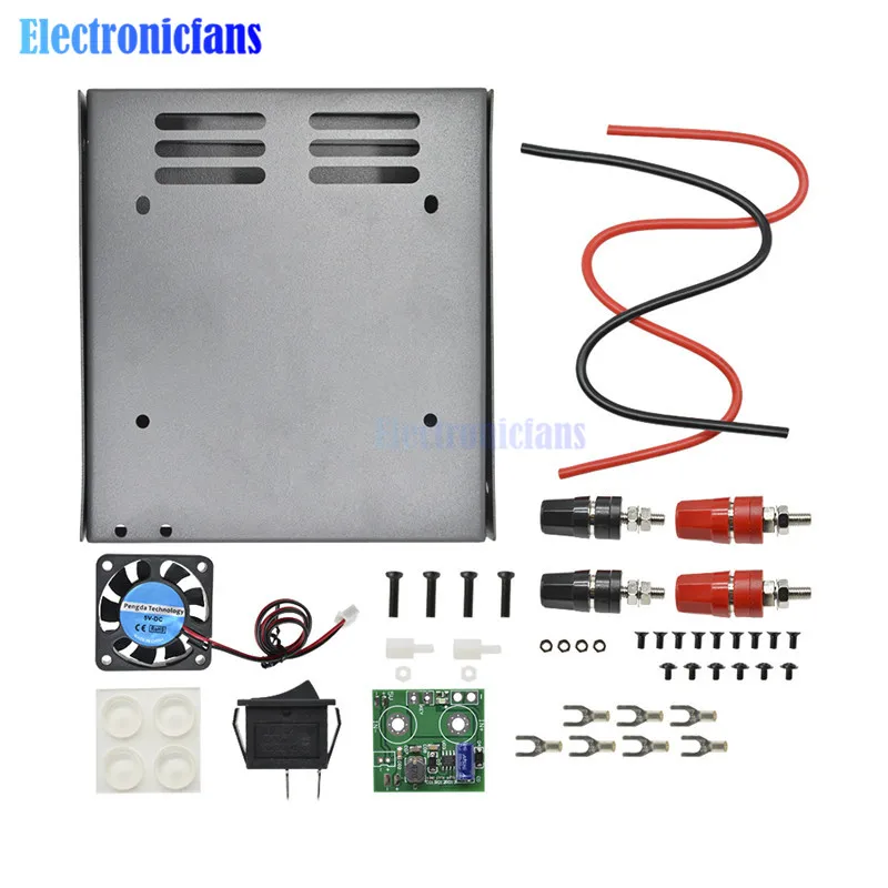 Case Shell for DPS5015-USB DPS5020-USB DPS3012 DPH3205 Constant Voltage Current Converter Power Bank Box Shell LCD Screen DIY