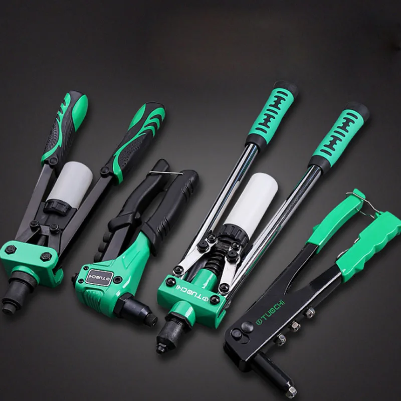 8/9.5/13/14/17inch Riveter Gun Auto Rivet Tool Heavy Nuts Nail Gun for Decoration Repair Tools Hand Tools