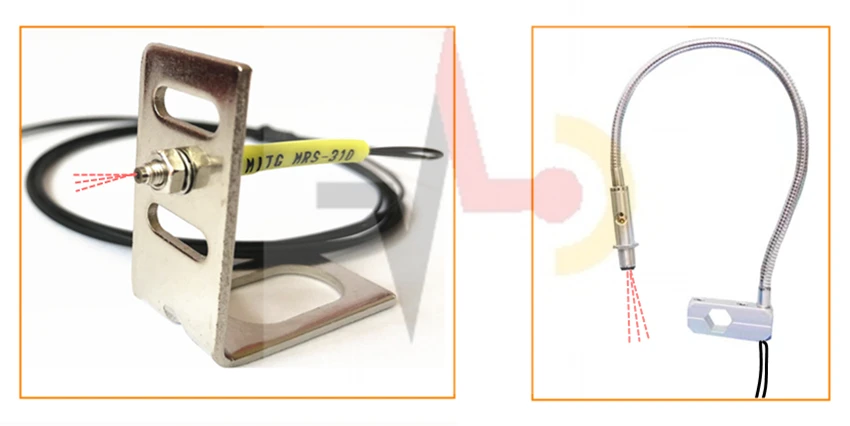 Koaxialer optischer Fasersensor, hohe Empfindlichkeit, M3, M4, M6, diffus, reflektierend, für Verstärker, Lichtschranke, mehrere Kerne – Detail 14