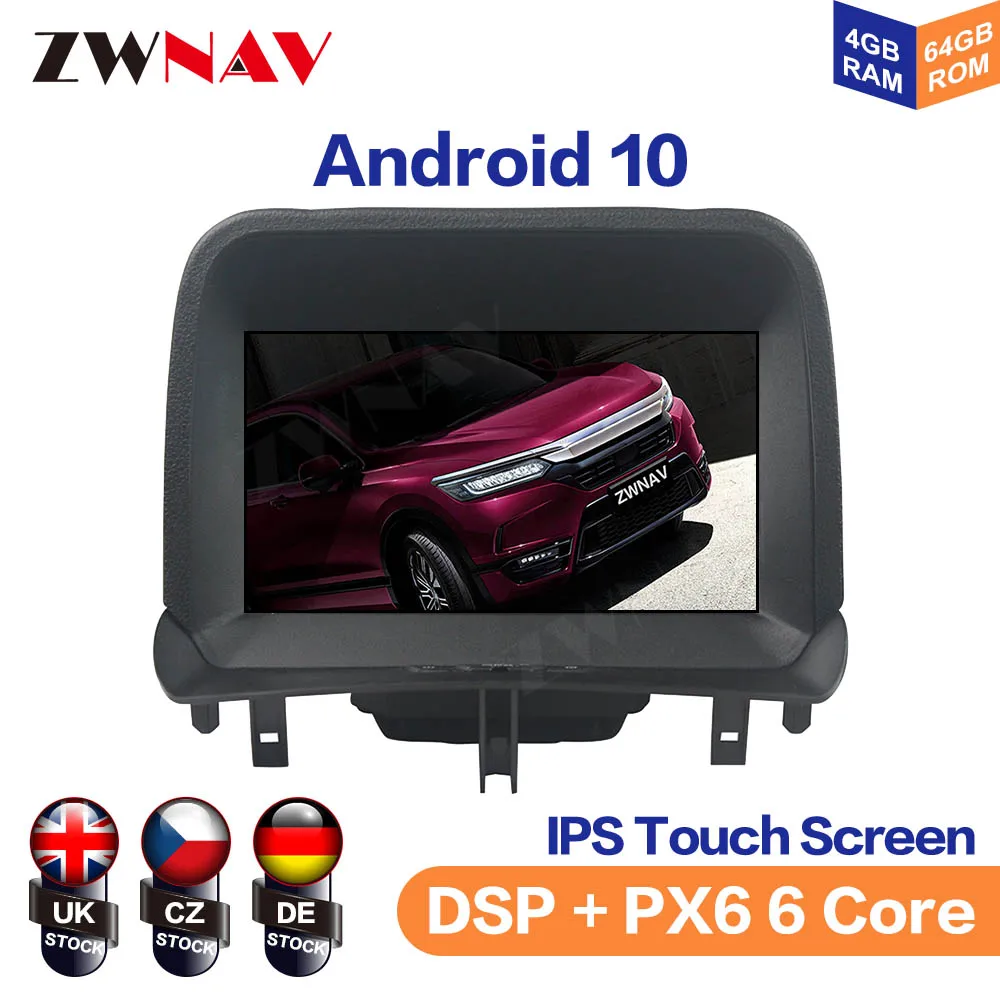 Android 10 IPS Screen For Ford Tourneo Courier 2014-2016  Car Multimedia Player Navigation Audio Radio Stereo Head Unit Gps 2din