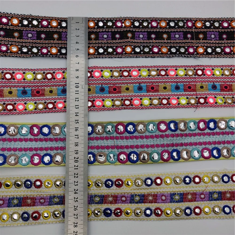 6 cm Width Eastern Style Webbing Beautiful Lace Ribbon Fabric Diy Embroidery Decoration Lace Fabric