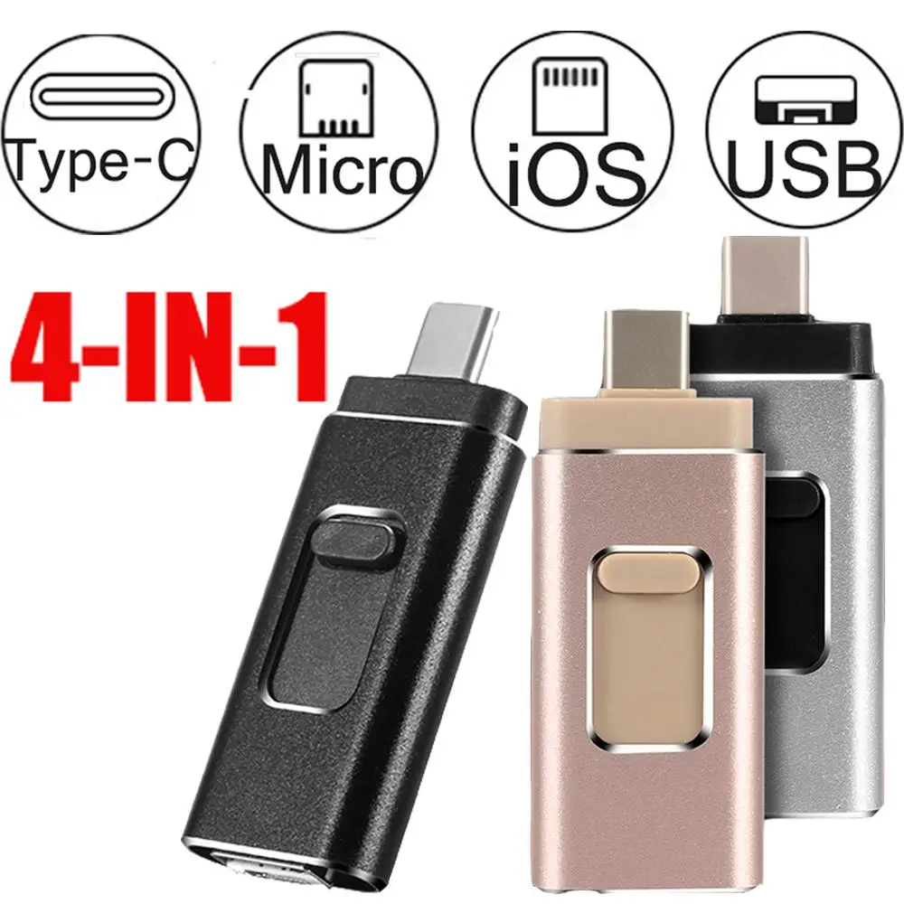 

USB Drive for iphone TYPE-C Pen Drive 256GB 128GB 64GB 32GB 16GB USB C Memory Stick Micro Photo Stick 3.0 USB Flash Drive