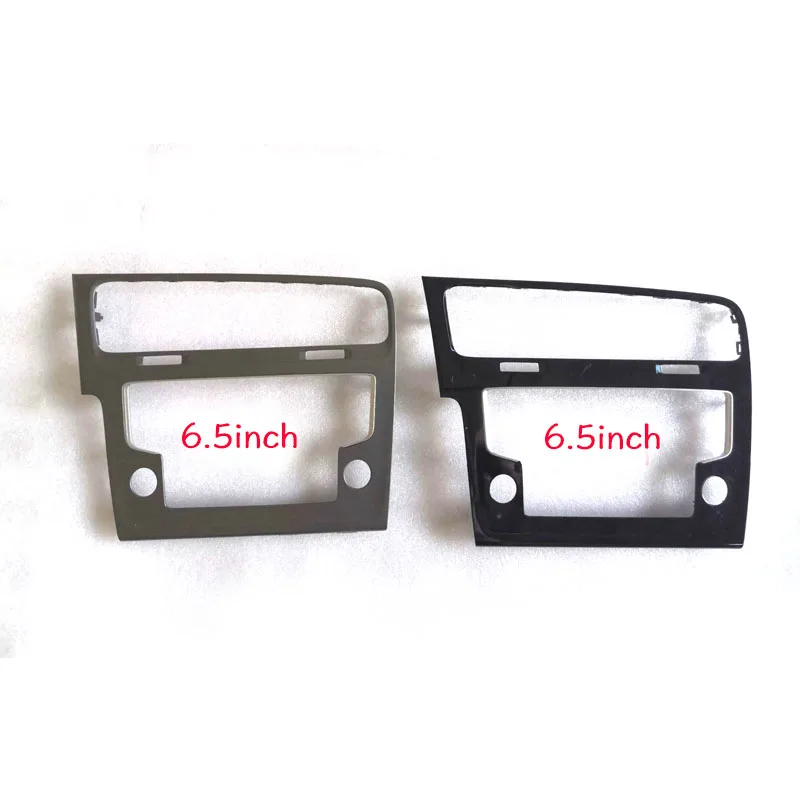 

6.5 inch 6.5 " MIB Radio Decoration Frame Panel Car player frame For 5GD035280B 5GD 035 280 B For Golf 7 MK7 VII