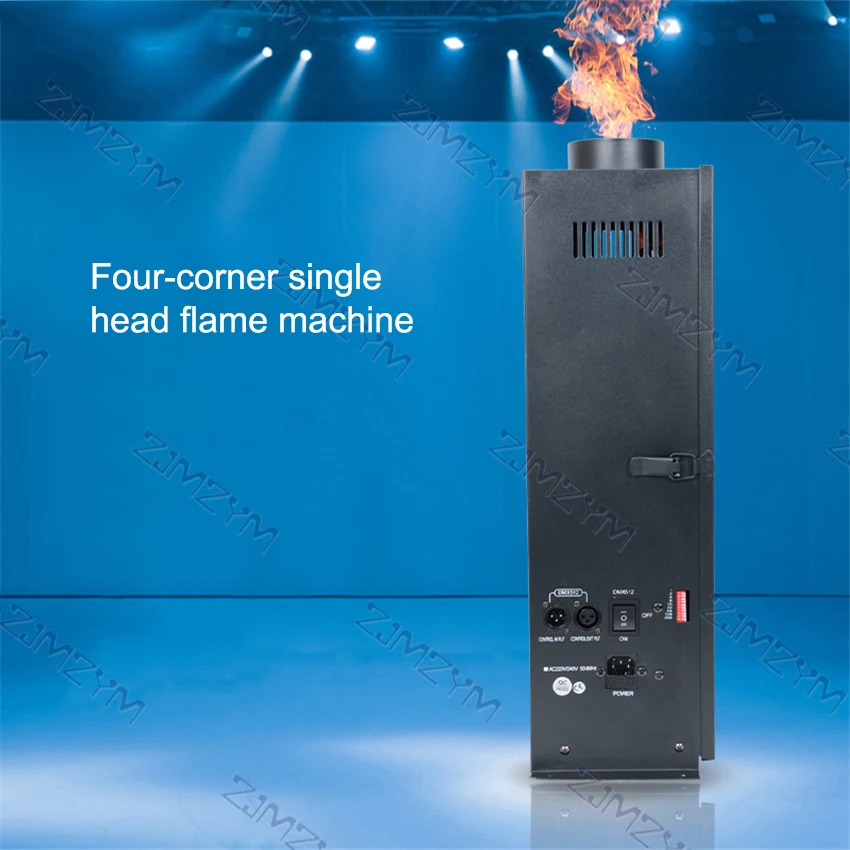 MK-E01 4 Góc Ngọn Lửa Máy Ứng Sân Khấu Phun Lửa Máy Cưới Hiệu Suất Thanh Sân Khấu Hiệu Ứng Đặc Biệt Thiết Bị 200W
