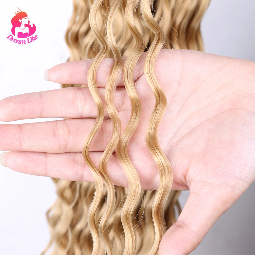 Dream Like Nu Locs capelli all'uncinetto 36 pollici trecce estensioni capelli sintetici capra Faux Locs capelli intrecciati all'uncinetto per donne nere