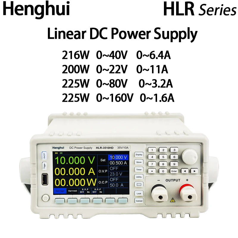 henghui programavel linear fonte de alimentacao regulador de tensao de alta precisao digitos dc laboratorio fonte de alimentacao tela colorida 160v 01