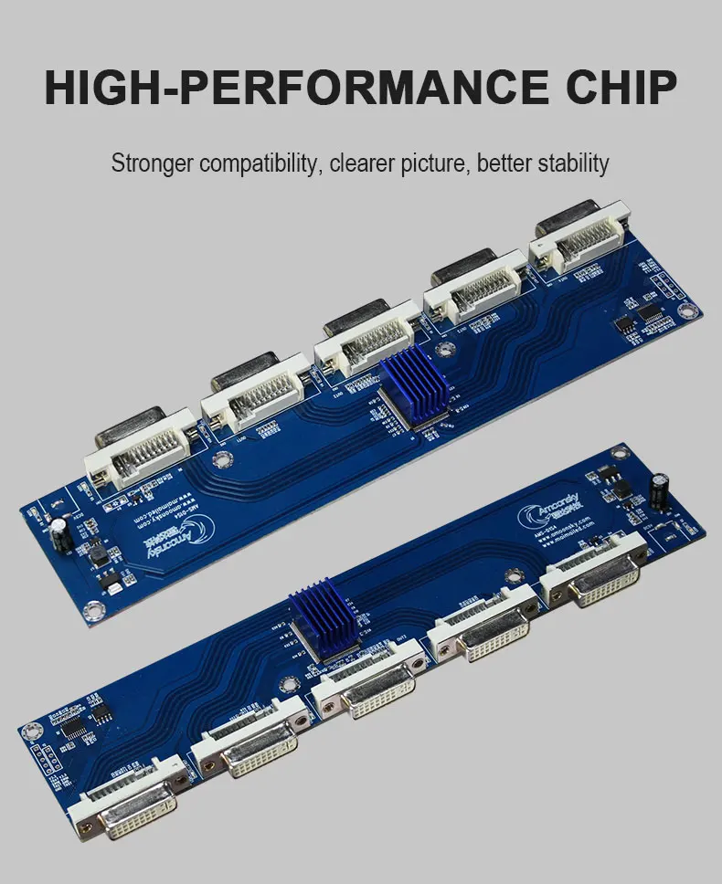 مفتاح تقسيم D1S4 HD متوافق مع DVI ، 1x4 ، 1x4 ، P ، 3D ، 4K * 2K ، محول ، صندوق تقسيم ، فائق الدقة لـ DVD ، HDTV ، xbox ، PS3 ، PS4