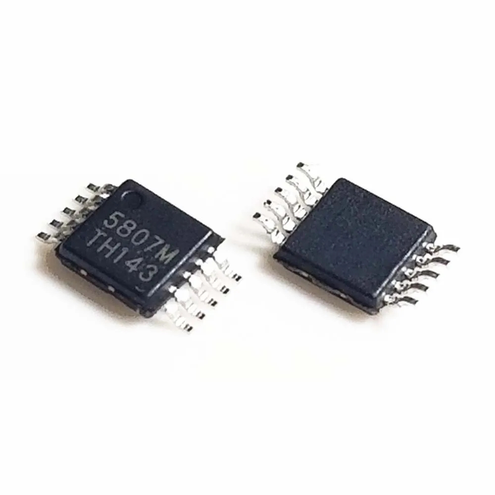 10 Buah/Lot RDA5807M RDA5807 5807M MSOP10 Chip Radio Stereo Nirkabel