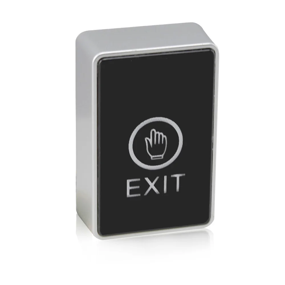 86*50mm Backlight Push Touch Exit Button Infrared Contactless Door Release Switch for access Control System With LED Indicator