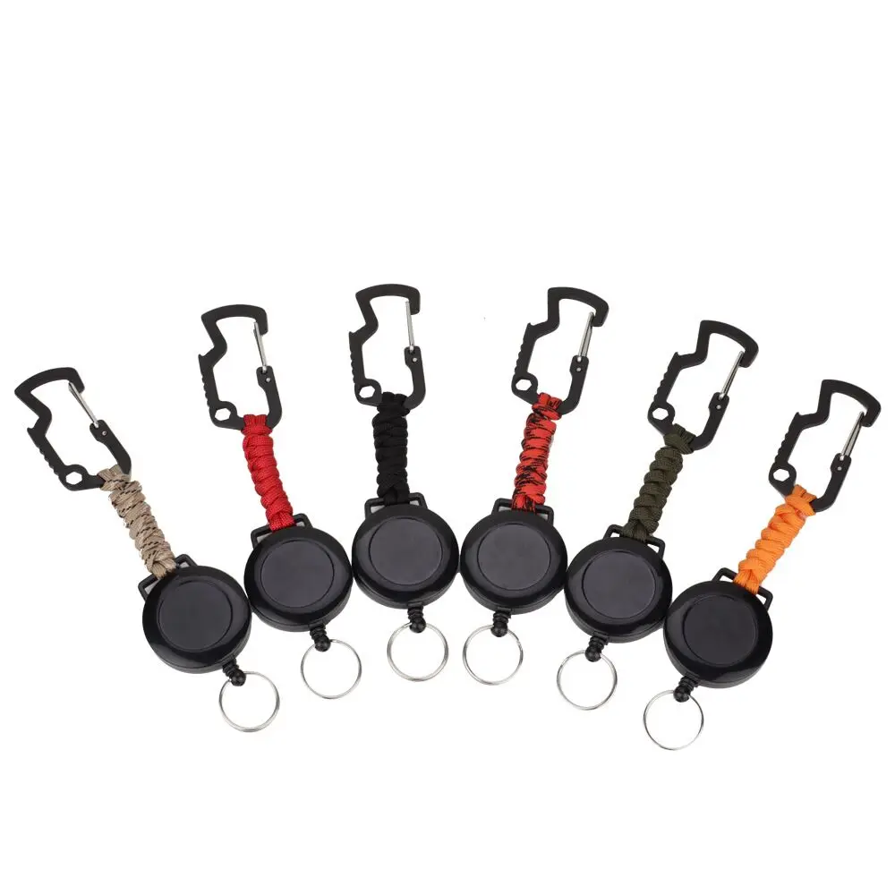 Термоусадочный шнур для зонта 550IBS 4 мм, брелок с карабином, кольцо для ключей, Паракорд для выживания, аксессуары для кемпинга, пешего туризма, сумки Molle