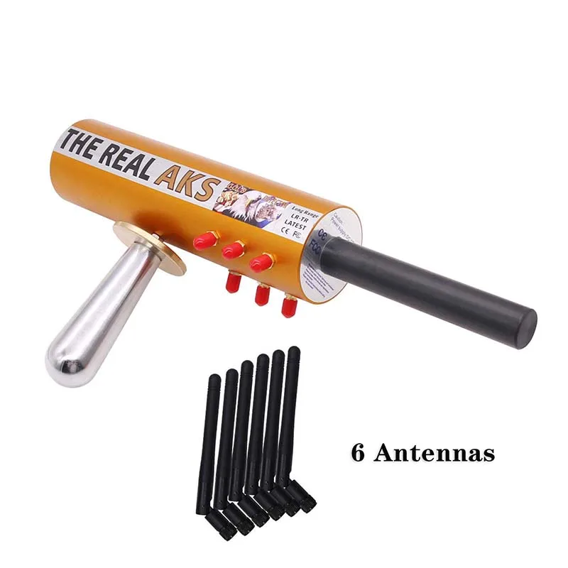 Imagem -04 - Maxgeek-long Range Detector de Metais com Filtro Detector de Ouro Subterrâneo Prata e Cobre Finder Antenas Aks