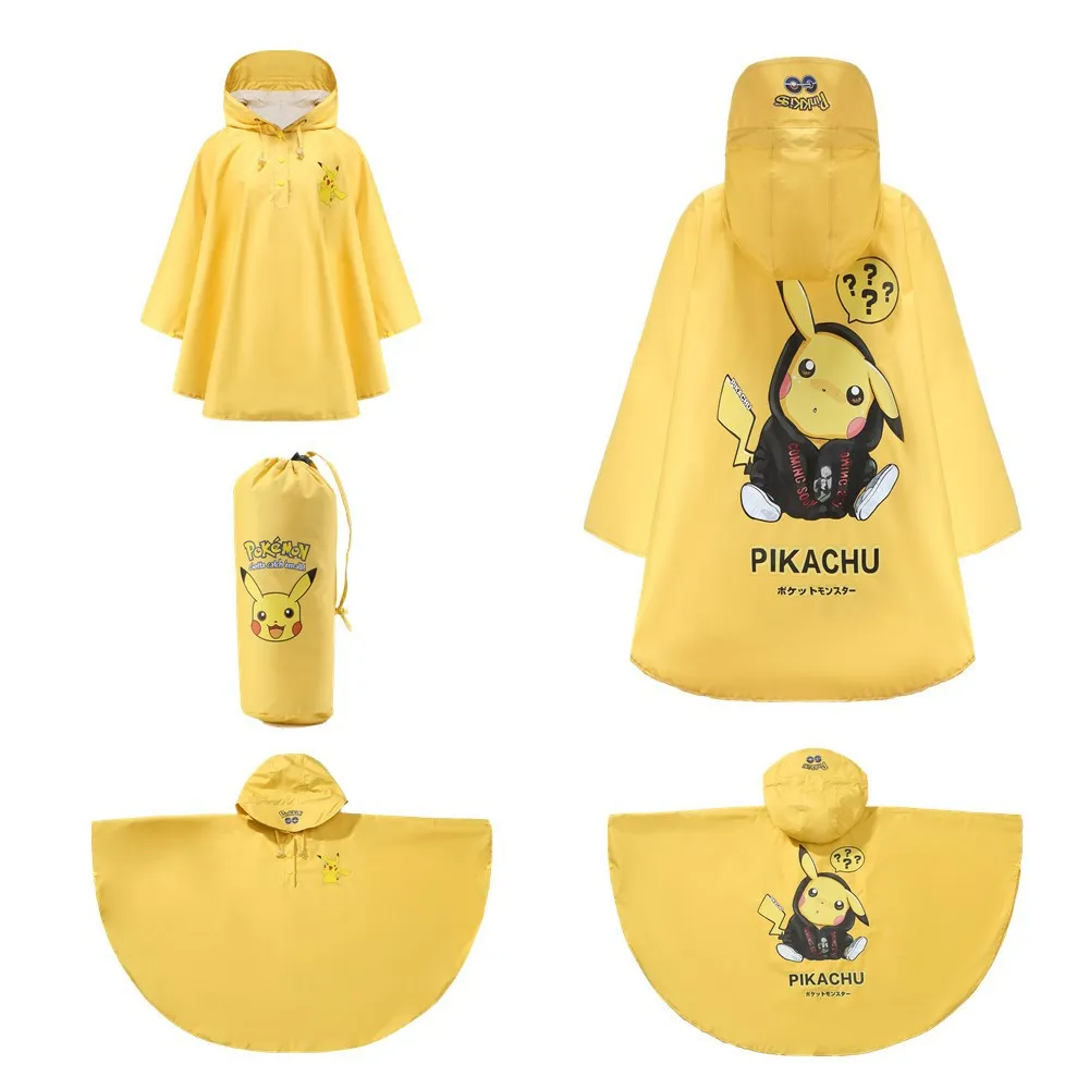 

90-150CM Raincoat Waterproof For Children Rain Coat Wear Outdoors Hiking Raingear Poncho Trech Cloak Capa De Chuva Parent-Child