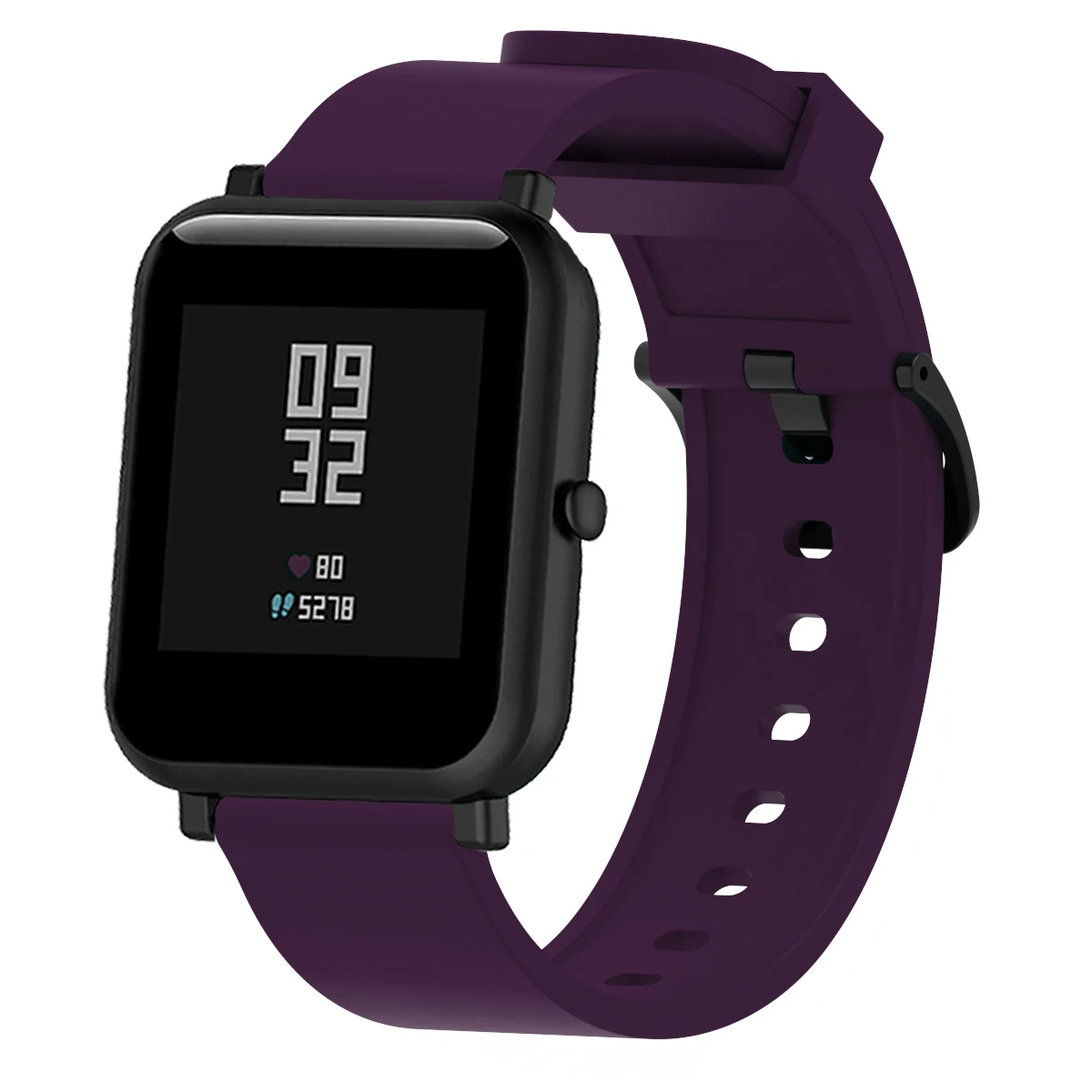 Haylou LS02 밴드 실리콘 시계 밴드 팔찌 20mm 시계 스트랩 교체 Correa 팔찌 Xiaomi Amazfit GTS 2mini 용