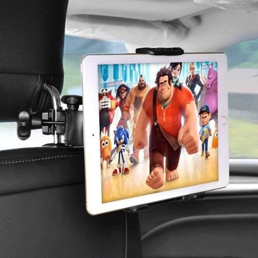 Universal Car Headrest Mount Back Seat Bracket For IPad 2/3/4/Mini/Air Pro 12.9 Samsung Galaxy Tab S7 Plus Huawei 4''-13'' Tab