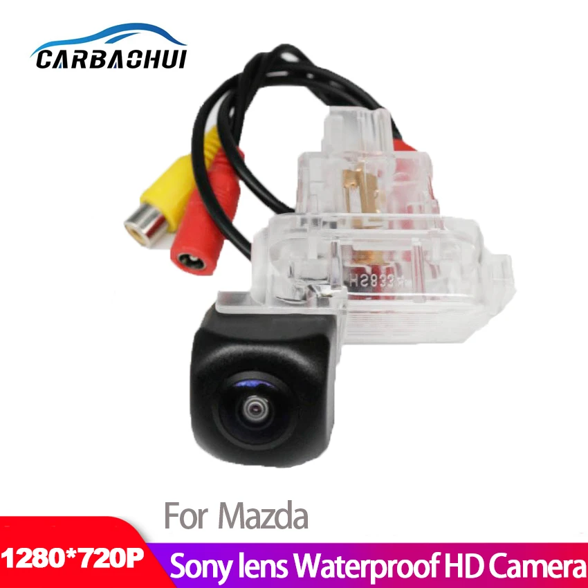 

Car Rear View Reverse Camera For Mazda3 M3 Axela Hatchaback 2013~2015 2016 2017 Night Vision license plate camera Reverse Camera