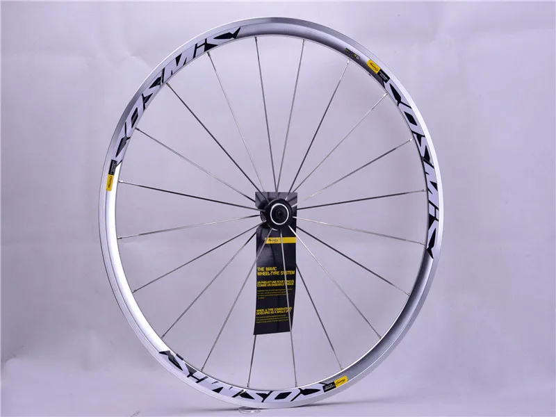 silver 700c 30mm cosmic Elite road wheelset bike V brake C brake wheel