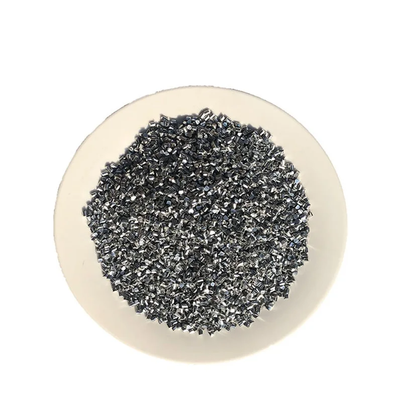 100 جرام 2x2 مللي متر جزيئات الألومنيوم المعدنية/حبيبات/كريات للبحث العلمي مواد ذاتية الصنع