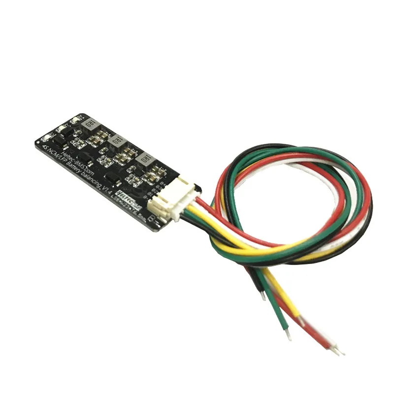 Equalizador ativo Balancer com LED para Li-ion, LiFePO4, bateria de lítio, transferência de energia, 1.2A, 4S