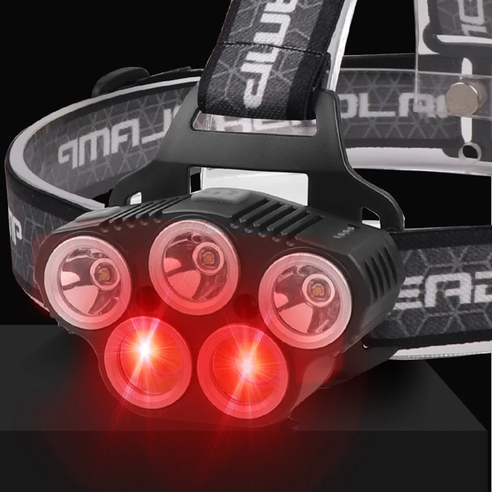 Powerful Induction LED Headlight High Lumen Headlamp Body Motion Sensor Head Front Light Head Torch Waterproof Head Lamp Torch
