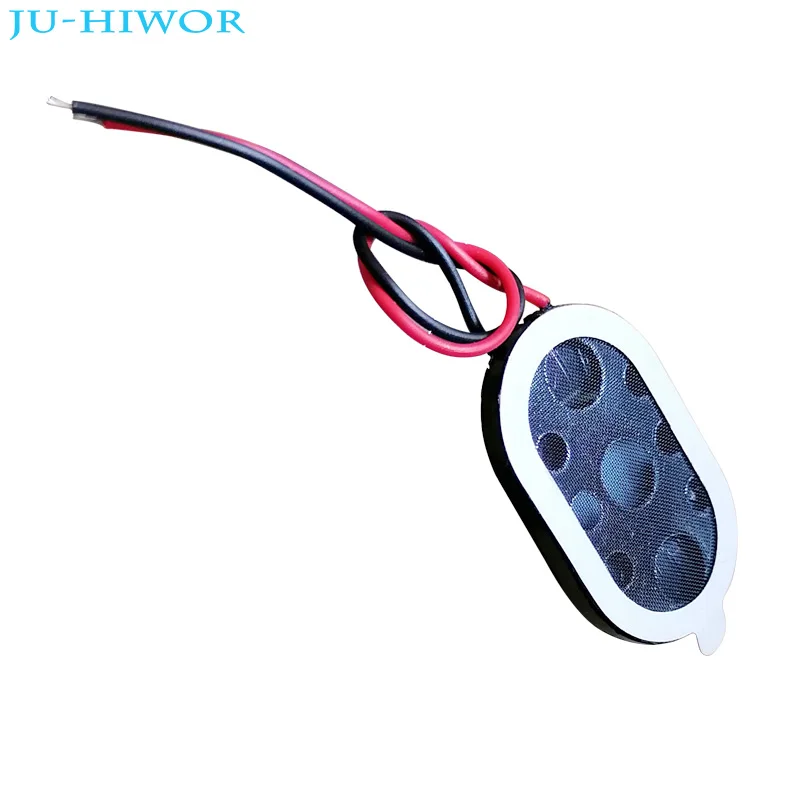Acoustic Speaker 2415 1524 Oval Tablet Phone MP3 Loudspeaker 1W 8 Ohms 24*15*4mm With Wires DIY Audio Accessories