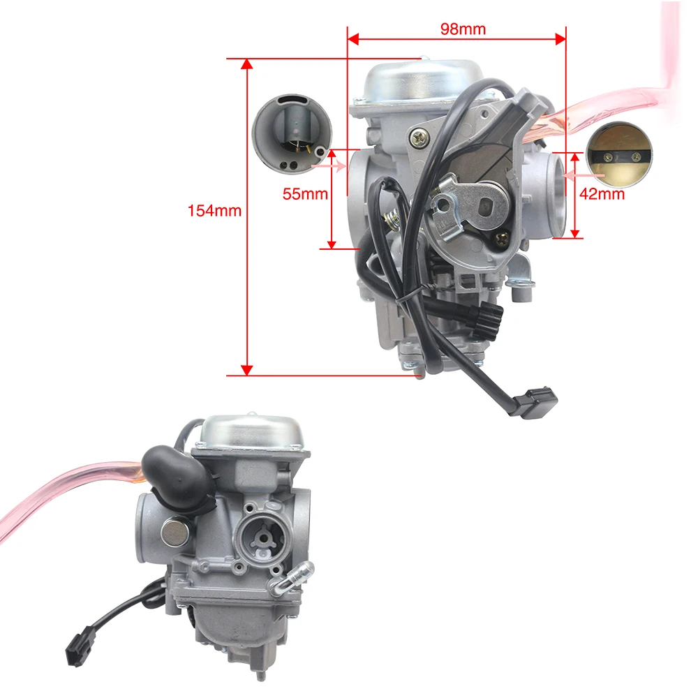 For Arctic Cat 500 Auto 4x4 used Carburetor CVK34 34mm Carb CVK35 35mm Carburetor Motorcycle Engine Accessories