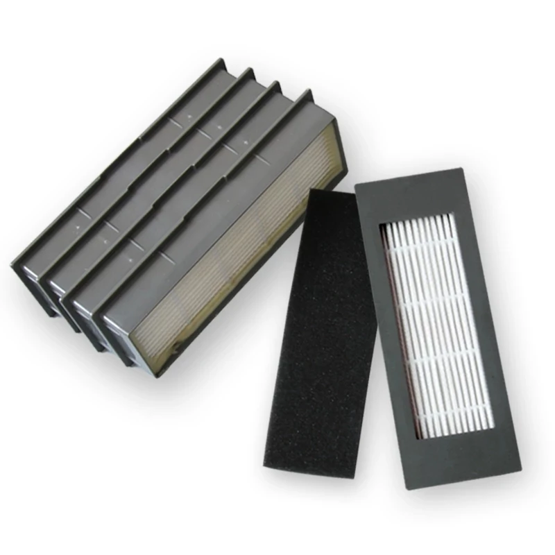 Para ecovacs t9 aivi acessórios sacos desiguais originais eco saco de pó pano mop filtro hepa robô deebot ozmo t8 peças aspirador pó