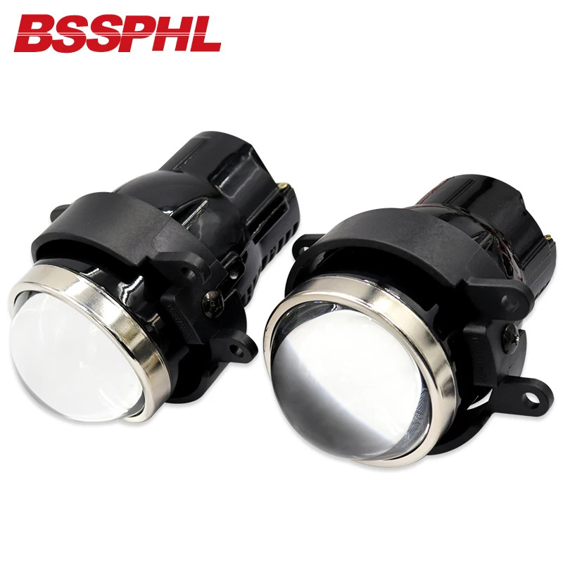 BSSPHL Car-styling Retrofit light 2.8 HD Bi-xenon LED fog lamp lens fit for Toyota Corolla Land Cruiser Prado PRIUS VIOS Prado