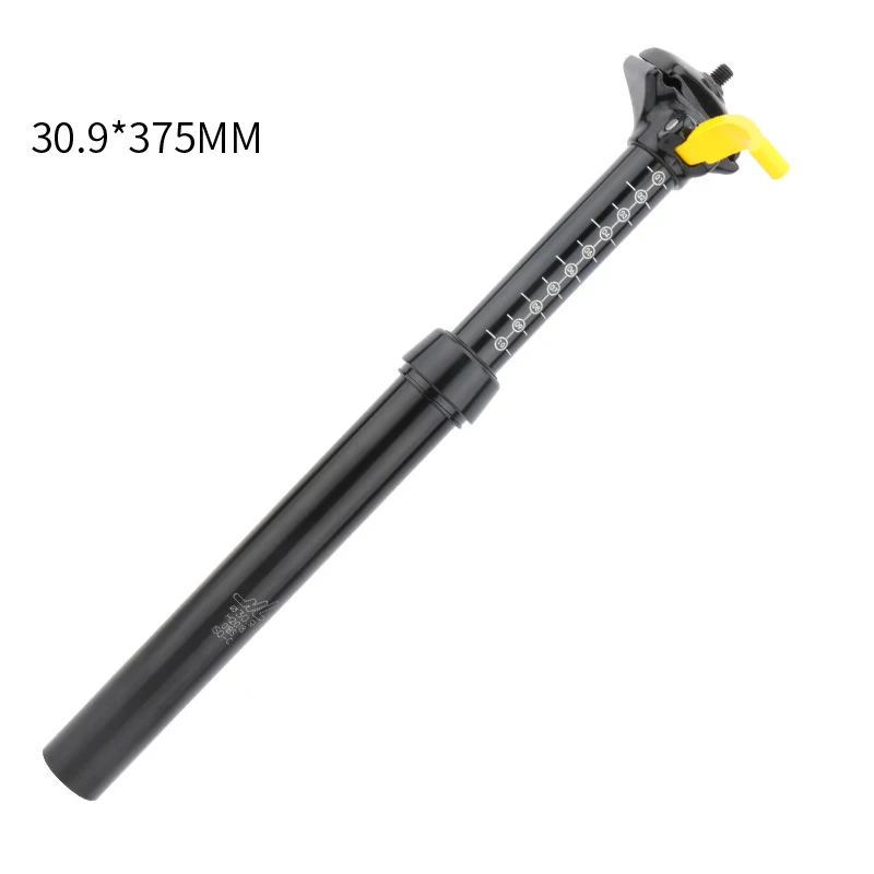 ZOOM MTB Bicycle Telescopic Seat Rod Seatpost Mountain Bike Extended Saddle Tube One-Key Lifting Shock Seat Tube 