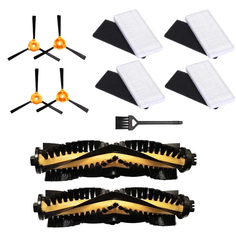 Zmywalne akcesoria do Ecovacs Deebot N79 N79S N79C / Conga Excellence 990 odkurzacz Robot center szczotka boczna filtr Hepa