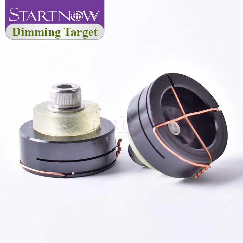 Startnow Dimming Target 1st Mirror Holder with Laser Path Calibrating Device Light Regulator Alignment Kit for CO2 Laser Machine
